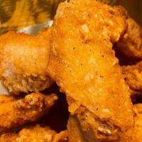 Wings 10 Piece · With your choice of sweet chili garlic, Spicy chili garlic. Served with a complimentary side...