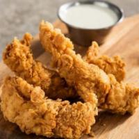 Crispy Crispers® · Made with all-natural chicken. 640 cal.