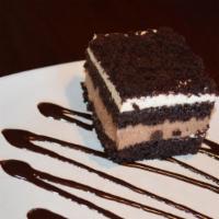 Chocolate Mousse Cake · a dreamy dessert for your inner chocoholic, rich chocolate cake layered with white and milk ...