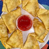 Cheese Wonton(10) · with Sweet & Sour Sauce.