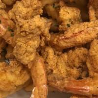 Fried Jumbo Shrimp · 6 pices