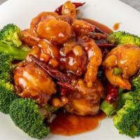 General Tso'S Shrimp · Lightly battered shrimp that is tender yet crispy in Ban Ban's sweet and savory general tso ...