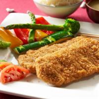 Katsu · Seafood or tender meat dipped in Japanese bread crumb batter and deep-fried to perfection se...