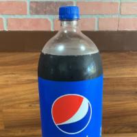 Pepsi Soda 2 Liter Bottle · 