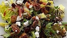 Sonoma Salad · Organic mixed greens, walnuts, cranberries, fig and Gorgonzola cheese, drizzled with pomegranate dressing.