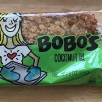 Bobo Bar · Organic whole grain rolled oats, brown rice syrup, organic coconut oil, organic cane sugar, ...