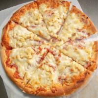 Hawaiian Pizza · Classic combination- ham and pineapple.