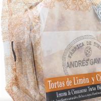 Sweet Lemon & Cinnamon Torta Biscuits Andres Gaviño 180G (Tortas De Limón Y Canela)  · 