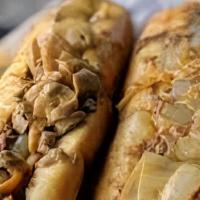 Beef Cheesesteak · Made with 1 lb of meat.