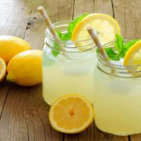 Lemonade · Homemade sweetened lemonade with freshly squeezed Lemon.