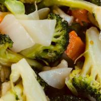 Vegetable Delight  · Broccoli,cabbage and carrot.
