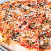 Fresh Mushrooms, Manchego & Herb Pizza (12