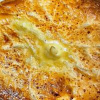 Chicken Pot Pie · Chicken breast, celery, onions, carrots, corn, herbs, cream, white wine, puff pastry