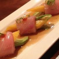 Yellowtail Jalapeno · Hot. Yellowtail with jalapeno hot sauce, ponzu sauce. * 
 
*Consuming raw or undercooked mea...