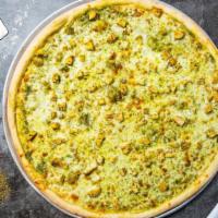 Dressed To Im-Pesto ( Chicken Pesto) · Serves with fresh pesto sauce, and roasted marinated chicken topped with mozzarella cheese b...