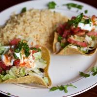 Taco · Served on your choice of soft or hard shell corn tortilla. Comes with your choice of protein...