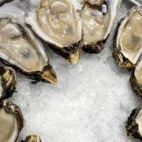 Raw Oyster* · *Advisory: Consuming raw or undercooked meats, Poultry, seafood, shellfish, Or egg may incre...