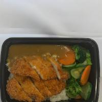 Curry Chicken Katsu Don · 