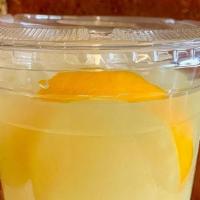 Fresh Ginger Mint Lemonade · Fresh squeezed lemons, ginger, mint