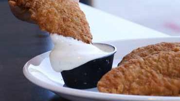 Kids Chicken Tenders · Served with your choice of side.