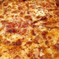 Cheese (Small) · Pizza sauce and pizza cheese.