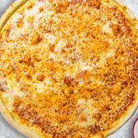 The Pizza Builder · Build your own pizza with your choice of sauce, vegetables, meats, and toppings baked on a h...
