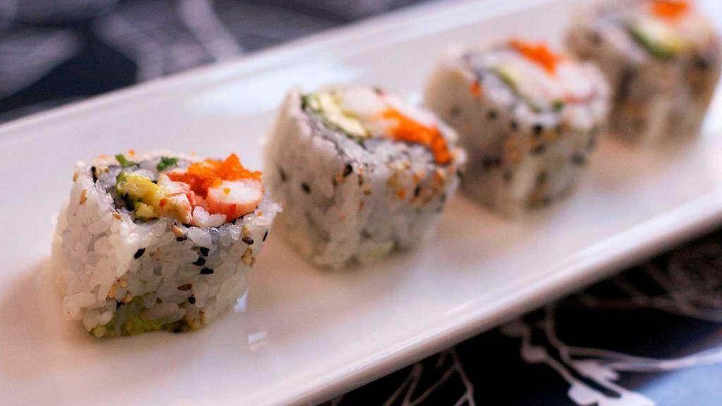 King Crab-Cali · California roll made with king crab meat.