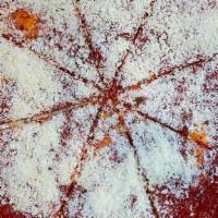 Tomato Pie · Marinara and pecorino romano.