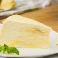 Durian Mille Crepe (Piece) · 