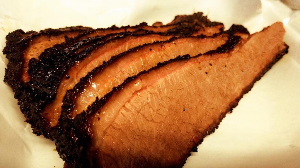 Ak Style Brisket (Lb) · Texas style coffee and black pepper rubbed.
*Please specify spicy or not spicy sauce
