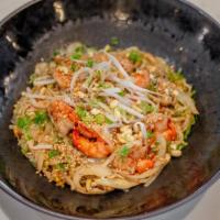 Pad Thai Noodle · Stir-fried rice noodle, assorted vegetables and egg in a tangy coconut sauce.