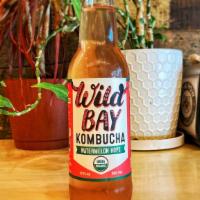 Wild Bay Kombucha - Watermelon Hops · 12 oz bottle. Locally made & bottled. This flavor is locally sourced. 

(Probiotic / Vegan /...