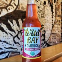 Wild Kombucha - Tart Cherry Ginger · Probiotic, vegan, gluten-free. Locally made and bottled. Tart cherry ginger is made with a f...