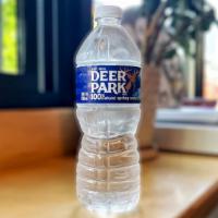 Bottled Water · 12oz bottle of filtered water.