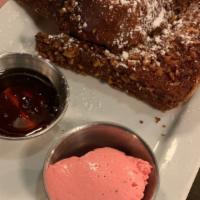 French Toast  · strawberry cream cheese, maple syrup