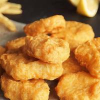 Chicken Nuggets (6) · With fries or rice and soda.