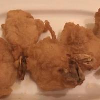 Jumbo Fried Shrimp · Gulf shrimp (3) coated with batter and fried