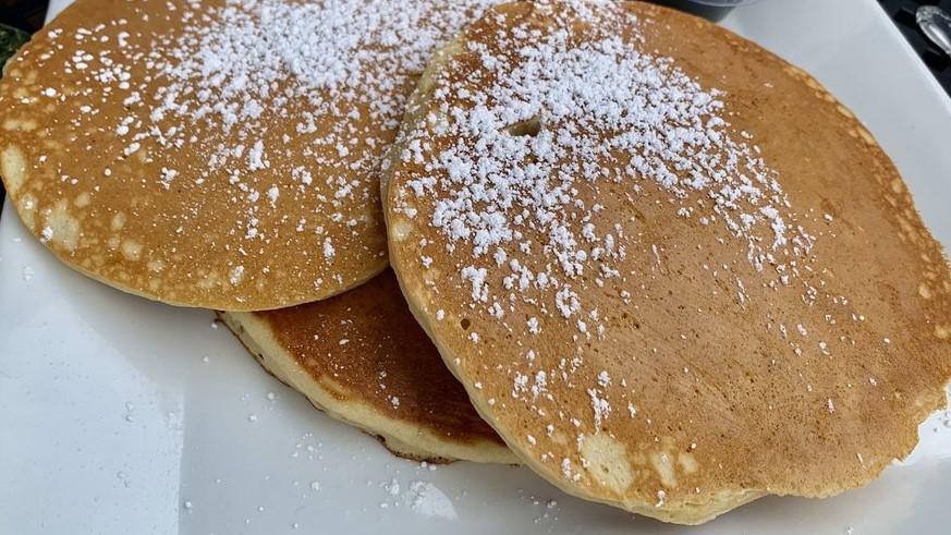 Buttermilk Pancakes  · our house-made secret recipe.