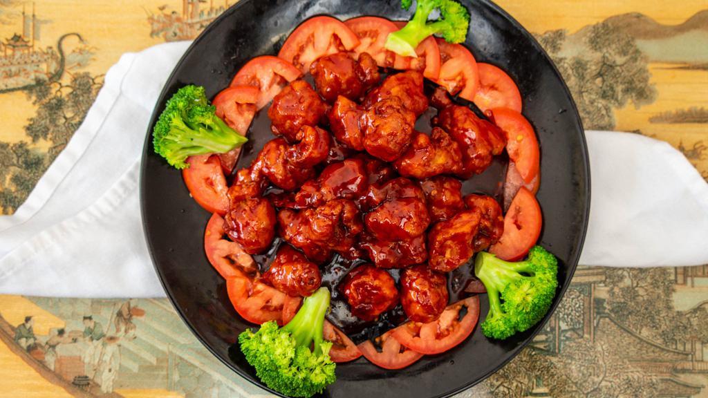 General Tso'S Chicken · Hot & Spicy. Served with white rice.