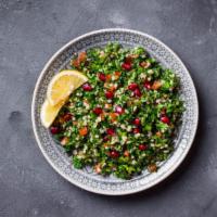 Tabbouleh · Super fresh herb and bulgur salad.