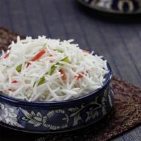 Basmati Rice · Fresh boiled rice.