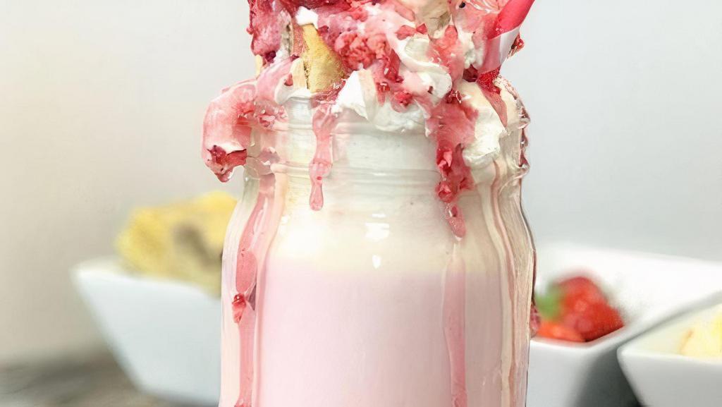 Strawberries & Cream (Protein Shakes) · fresh strawberries, vanilla protein, oat milk