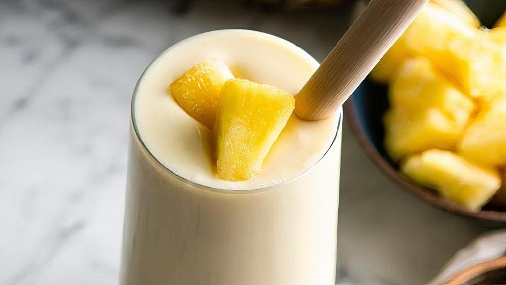 Pineapple (Smoothies) · pineapple chunks blended with our house base