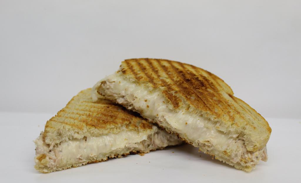 Big Kahuna Tuna Melt · Solid white Albacore mixed with mayo and topped with provolone.