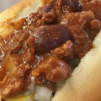 Veggie Dog · All the Ben's goodness without the meat. .  Enjoy the taste of our veggie chili dog.  We rec...