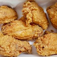 Chicken Wings (6 Pieces) · Choice: Original, Lemon Pepper, Cajun, Buffalo.