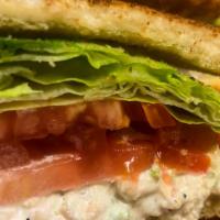 Chicken Salad Sandwich · With Lettuce & Tomato.