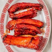Barbecued Spare Ribs · 6 pieces.