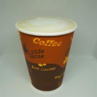 Hot Latte · Our Hot Latte is made with steamed, frothy milk, paired with our rich, freshly brewed espres...