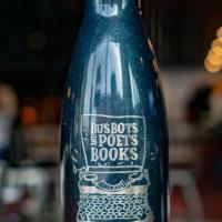 Stainless Steel Water Bottle · 17 ounce Busboys and Poets water bottle